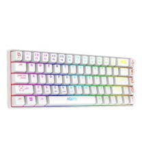 Clavier Gamer Mécanique AQIRYS MIRA 100% Anti-ghosting RGB - Blanc