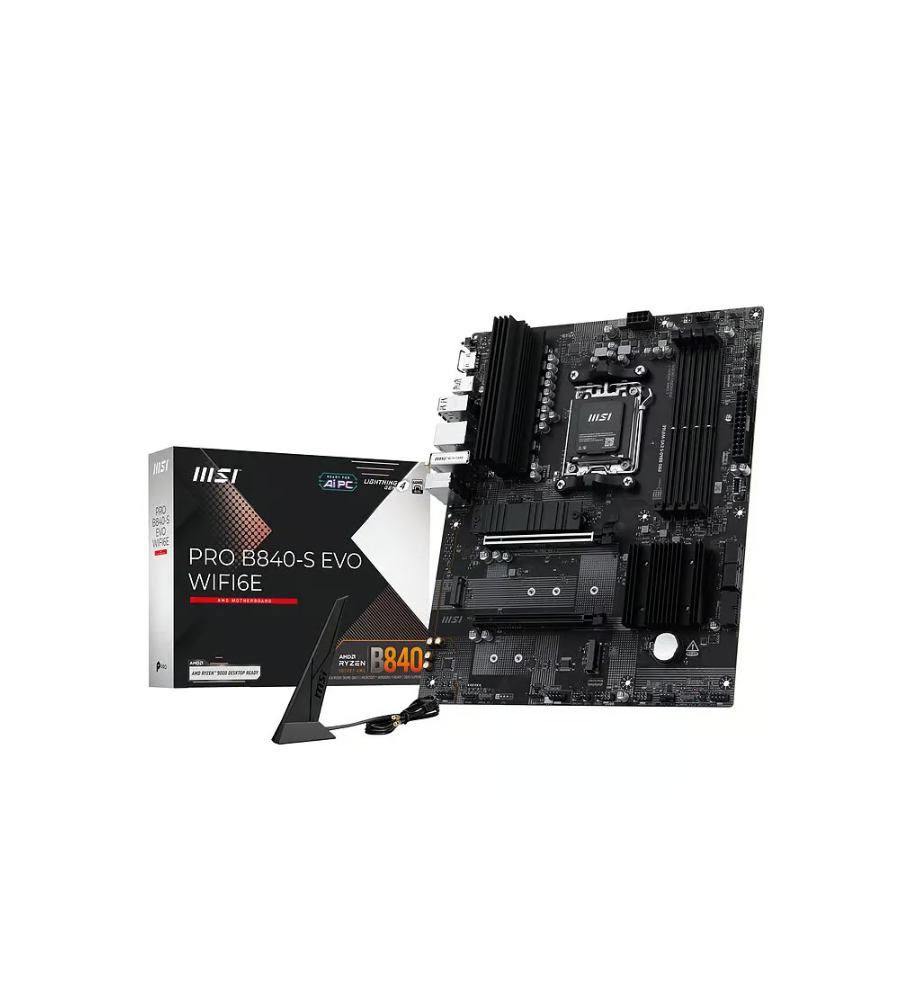 CARTE MERE MSI PRO B840-S EVO WiFi | AM5 DDR5 | Ryzen 9000
