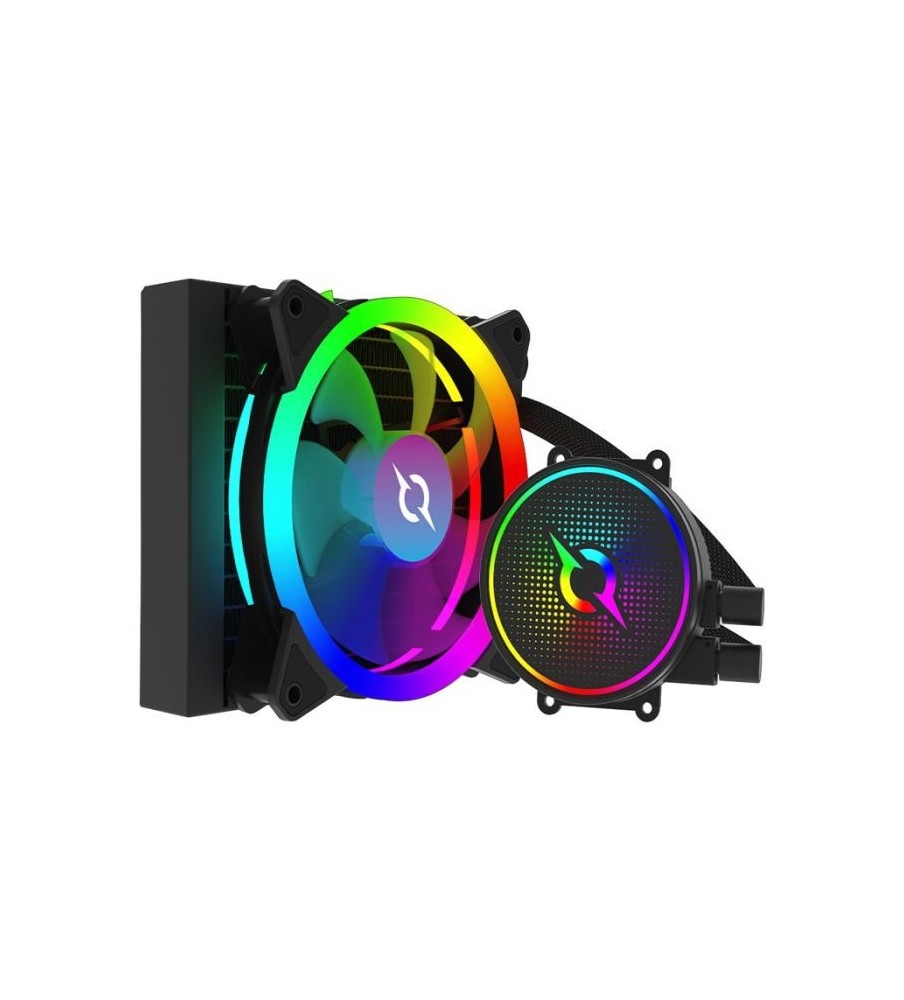 Refroidisseur de processeur Gamer AQIRYS AQUARIUS 120 AIO ARGB - Noir