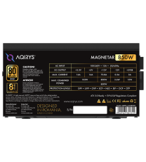 Boite d'alimentation AQIRYS MAGNETAR / 850W / GOLD / Modulaire