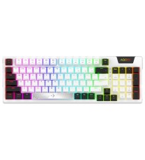 Clavier Filaire Gamer Mécanique AQIRYS ADARA 100% Anti-ghosting RGB - Blanc