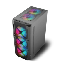 Boitier PC Spirit of Gamer REBEL XT DARK - ATX - 4 Fan - ARGB
