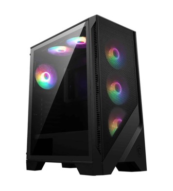 Boîtier PC Gamer MSI MAG FORGE 120A AIRFLOW ATX RGB - Noir