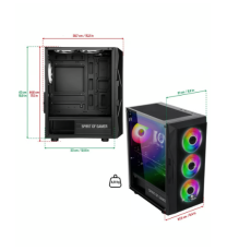 Boitier Gamer Spirit Of Gamer Rogue 6 ARGB Edition