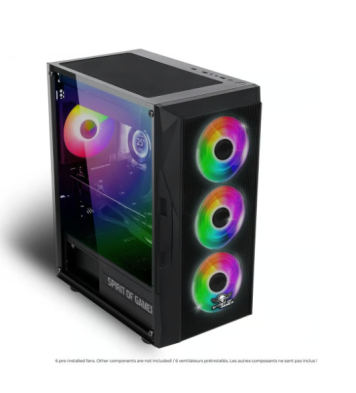 Boitier Gamer Spirit Of Gamer Rogue 6 ARGB Edition