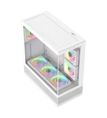 Boitier Gamer Moyen tour Aqirys ANTLIA - ATX - 6 Fans - ARGB White