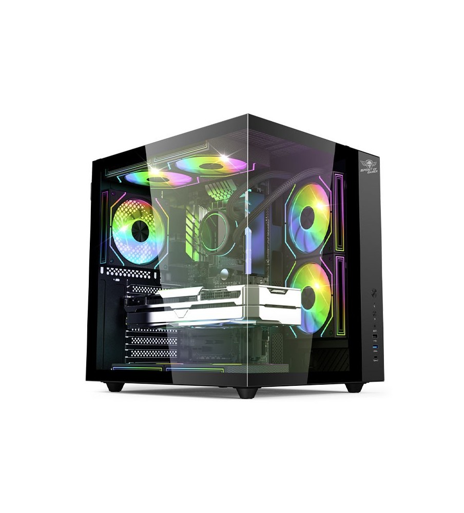 Boitier PC Spirit of Gamer BANDIT GT DARK - ATX - 3 Fan - ARGB