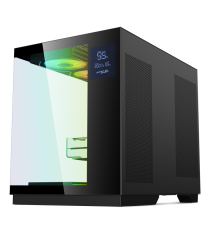 Boitier PC Spirit of Gamer Viper CRX DARK - ATX,mATX,ITX - LCD intégré - 6 Fan - ARGB
