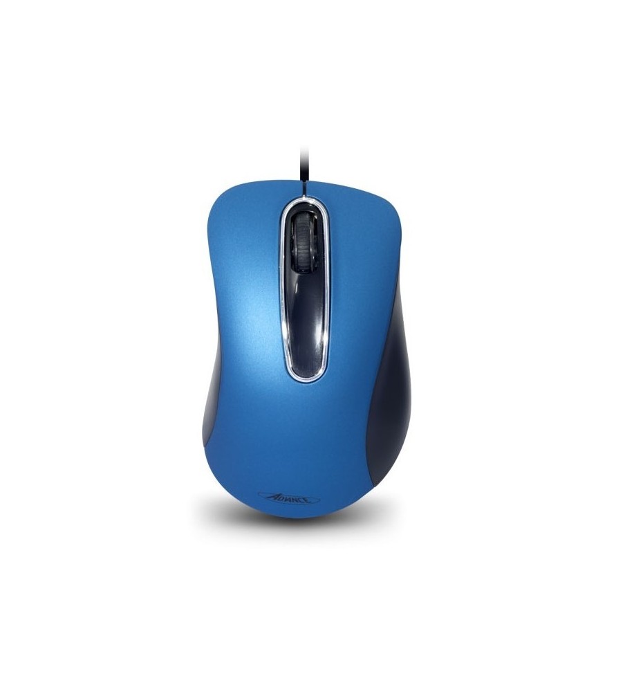 Souris Filaire ADVANCE 3D USB - Bleu
