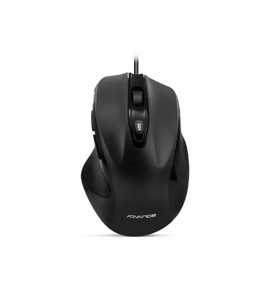 Souris Filaire ADVANCE Shape 6D USB - Noir