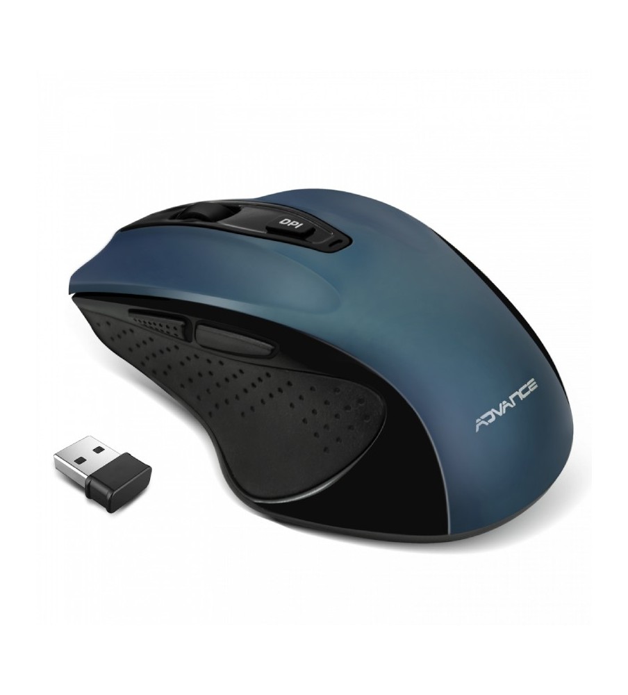 Souris Sans Fil ADVANCE Shape 6D- Bleu