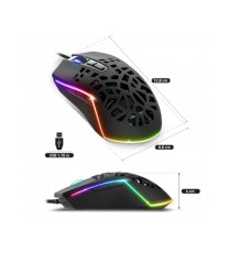 Souris Filaire Gamer ADVANCE GTA270 RGB - Noir ( S-GTA270)