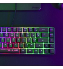 Ensemble Clavier et Souris Gaming G-Lab Combo HYDROGEN - Noir