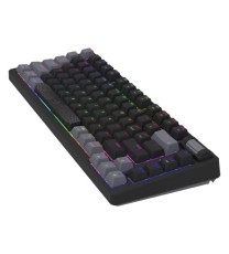 Clavier Filaire Mécanique Gamer Aqirys Adara Mini RGB - Noir et Gris