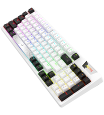 Clavier Mécanique AQIRYS ADARA, 100% Anti-ghosting, RGB -White