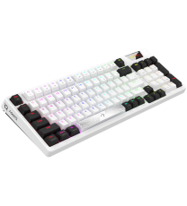 Clavier Mécanique AQIRYS ADARA, 100% Anti-ghosting, RGB -White