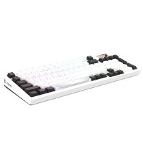 Clavier Mécanique AQIRYS ADARA, 100% Anti-ghosting, RGB -White