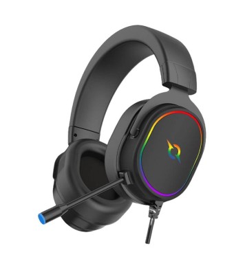 Micro Casque Filaire Gamer AQIRYS ALTAIR RGB - Noir