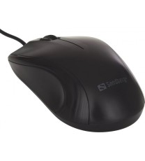 Souris Optique Sandberg USB Filaire – Noir