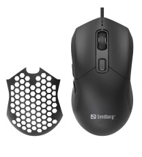 Souris Filaire Gamer SANDBERG Flexcover 6D - Noir