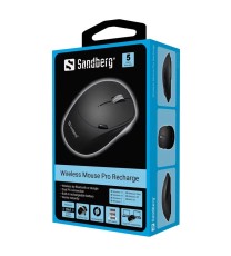 Souris Sans Fil SANDBERG Pro Rechargeable - Noir