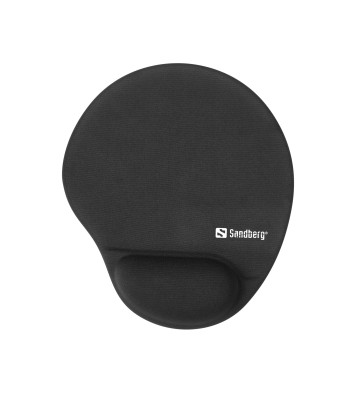 Tapis de Souris SANDBERG avec support de Poingnet - Noir