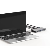Station d'accueil Sandberg Pro USB Type-C 13 en 1 - Noir