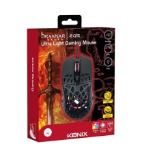 Souris Filaire Gamer KONIX Drakkar Aegir Ultra Light - Noir