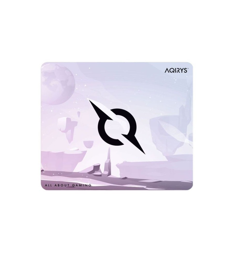 Tapis Souris Gamer AQIRYS GRAVITY Medium - Blanc