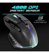 Ensemble Clavier et Souris Gamer SPIRIT OF GAMER ULTIMATE 600 - Noir