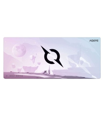 Tapis Souris Gamer AQIRYS GRAVITY Extra Large - Blanc