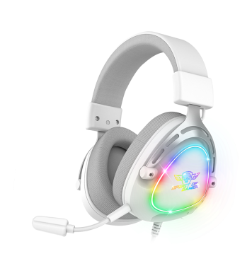 Micro Casque Spirit Of Gamer Elite H40 RGB Blanc