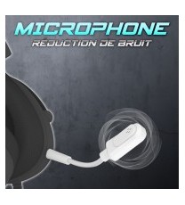 Micro Casque Spirit Of Gamer Elite H40 RGB Blanc