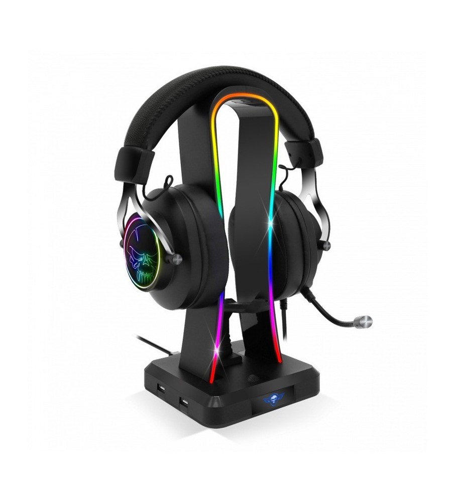 Support de casque SPIRIT OF GAMER STD1 RGB - Noir
