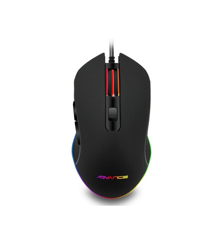 Souris Filaire Gamer ADVANCE GTA210 LED - Noir