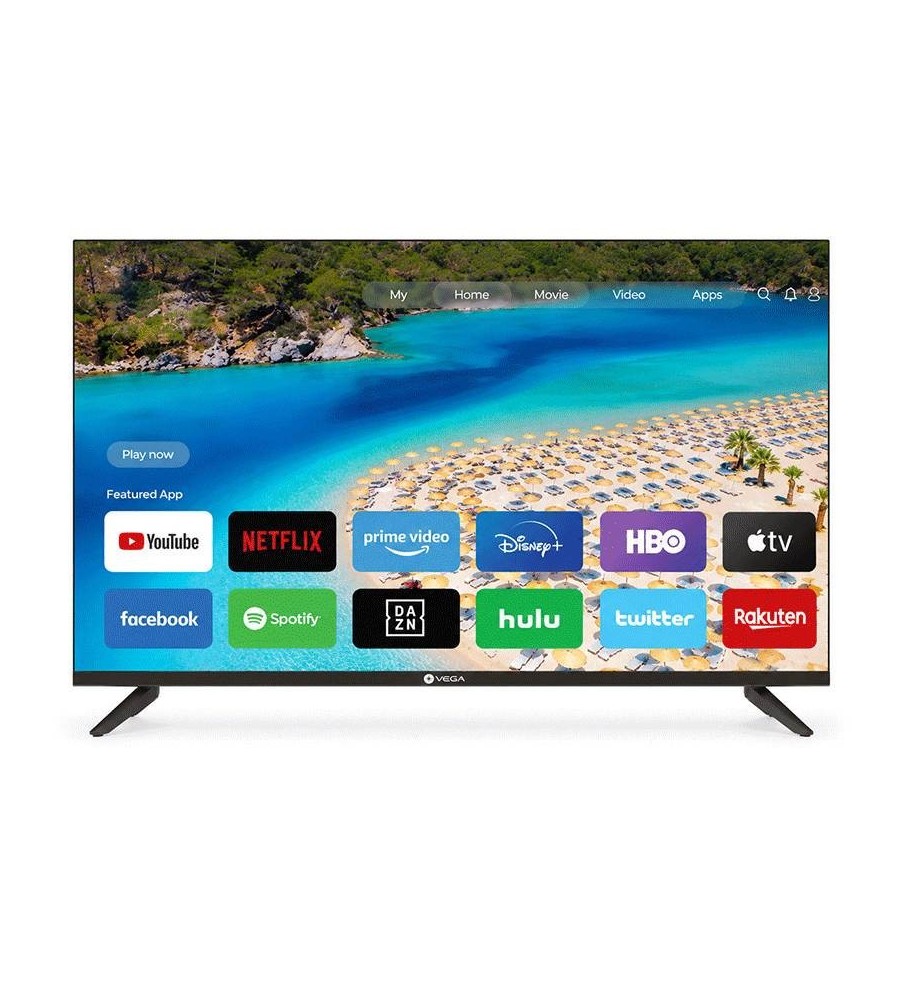 TV VEGA 32" F32F2HBS Android HD Smart TV - Noir