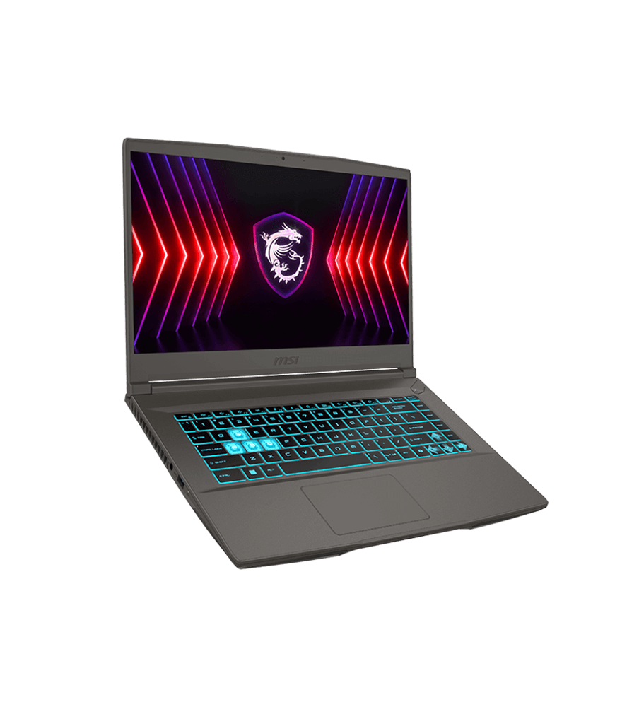PC Portable Gamer MSI Thin 15 B13UC i7 13è Gén , 16Go , 512 GO SSD , RTX 3050 - GRIS