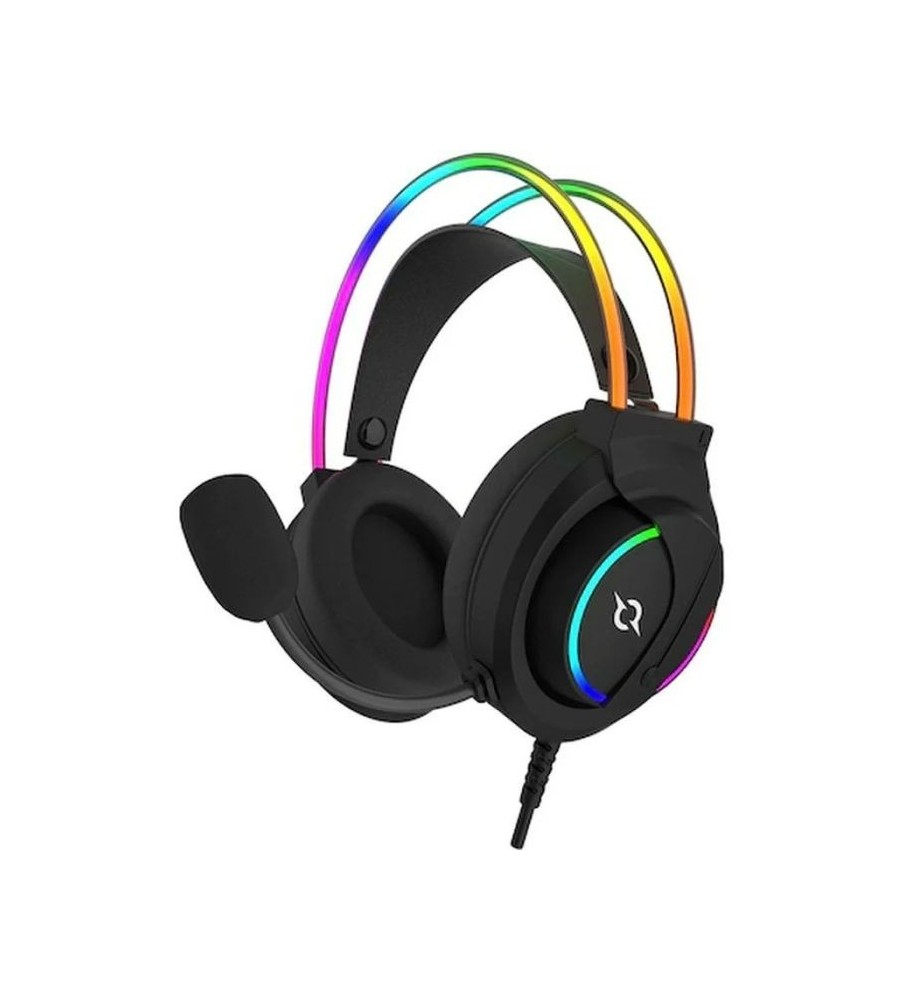 Micro Casque Gamer AQIRYS CYGNUS RGB - Noir Micro Casque Gamer AQIRYS CYGNUS RGB - Noir