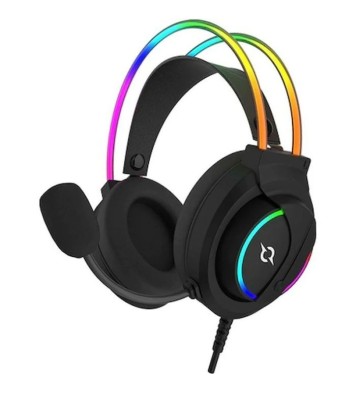 Micro Casque Gamer AQIRYS CYGNUS RGB - Noir