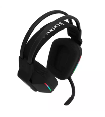 MICRO CASQUE GAMER SANS FIL AQIRYS ALYA STÉRÉO 3D - NOIR