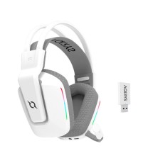 MICRO CASQUE GAMER SANS FIL AQIRYS ALYA STÉRÉO 3D - BLANC