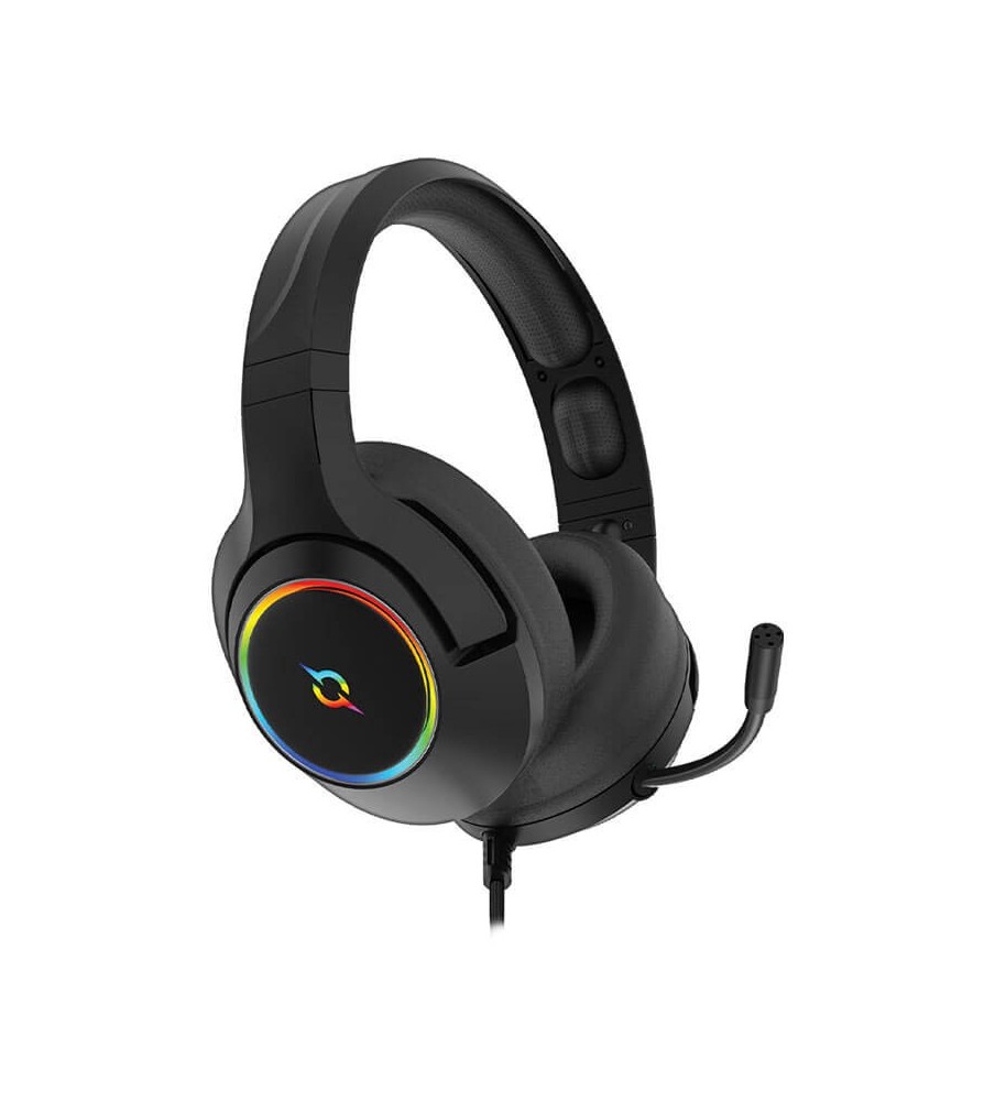 Micro Casque Gamer Filaire Aqirys Vega Rgb – Noir Micro Casque Gamer Filaire Aqirys Vega Rgb – Noir