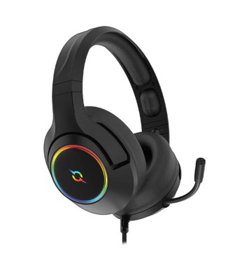 Micro Casque Gamer Filaire Aqirys Vega Rgb – Noir