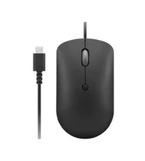 Souris Filaire LENOVO compacte 400 USB-C - Noir