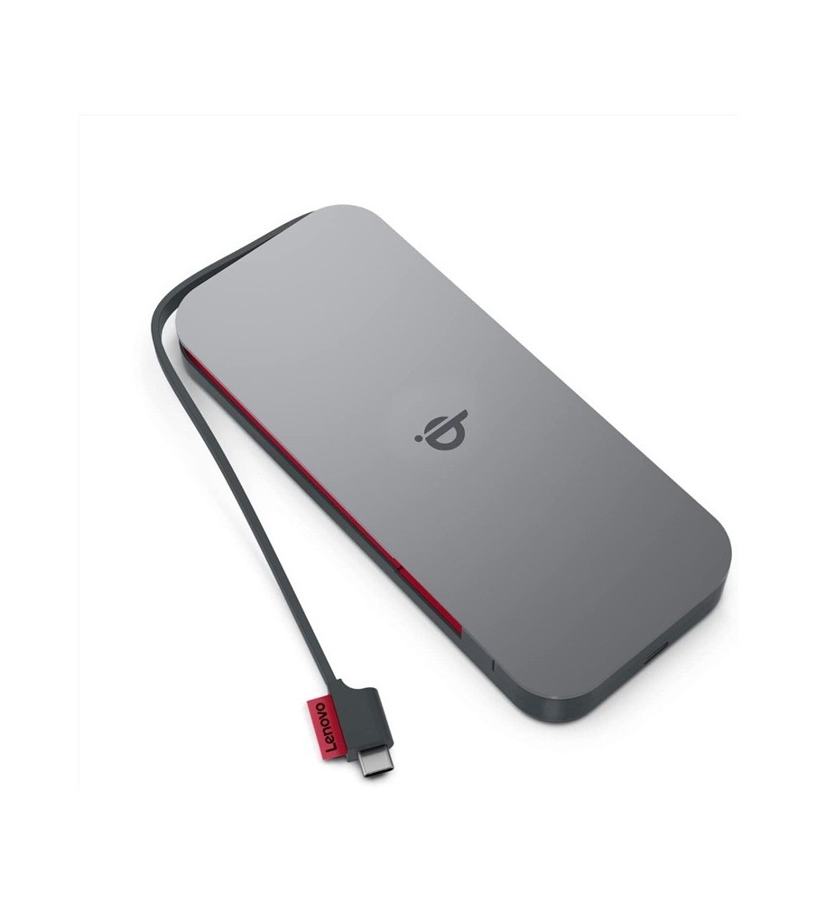 Power Bank Sans Fil LENOVO GO 10000 mAh - Gris