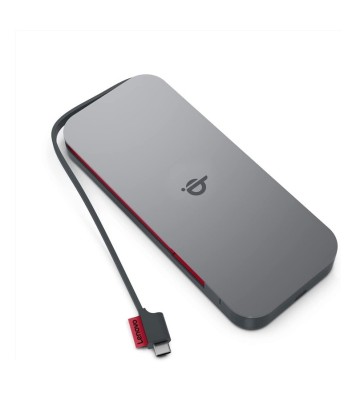 Power Bank Sans Fil LENOVO GO 10000 mAh - Gris
