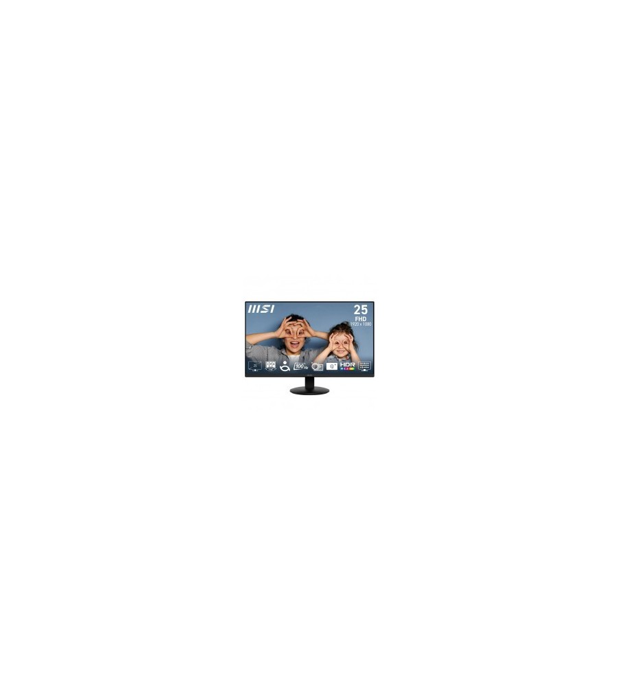 Ecran MSI MP252L 24.5'' FHD 100Hz IPS - Noir