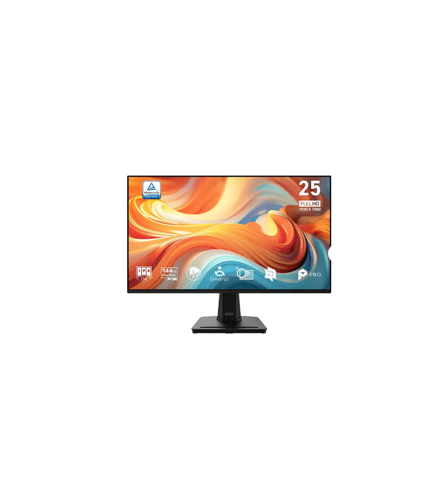 Ecran MSI PRO MP251 E14L 24.5" Full HD IPS 144 Hz - Noir