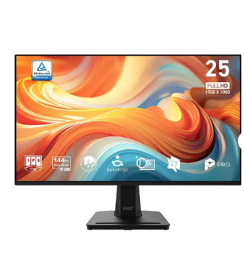 Ecran MSI PRO MP251 E14L 24.5" Full HD IPS 144 Hz - Noir