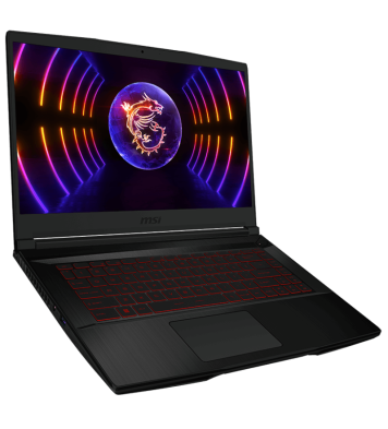 Pc Portable Gaming MSI Thin GF63 i5 12Gén 8Go 512Go SSD RTX 2050 4Go Noir